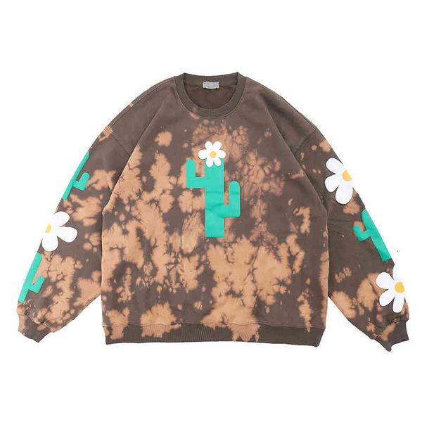 men's t-shirts autumn and winter gaojiechao br tie dyeing process cactus printing loose round neck sweater for men women rzmo, White;black
men's t-shirts autumn and winter gaojiechao br tie dyeing process cactus printing loose round neck sweater for men women rzmo, White;black