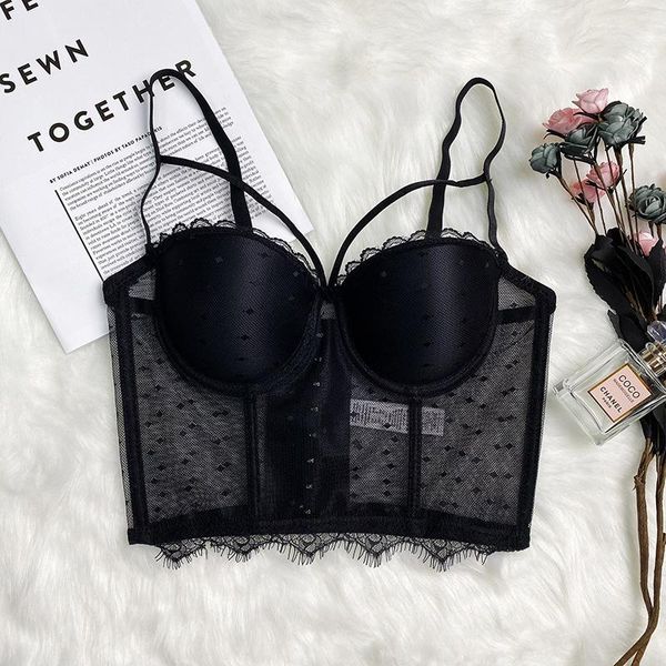 women's tanks & camis lace mesh crop mujer summer slim push up corset bra camisoles perspective nightclub wear hollow cami clothes, White
women's tanks & camis lace mesh crop mujer summer slim push up corset bra camisoles perspective nightclub wear hollow cami clothes, White
