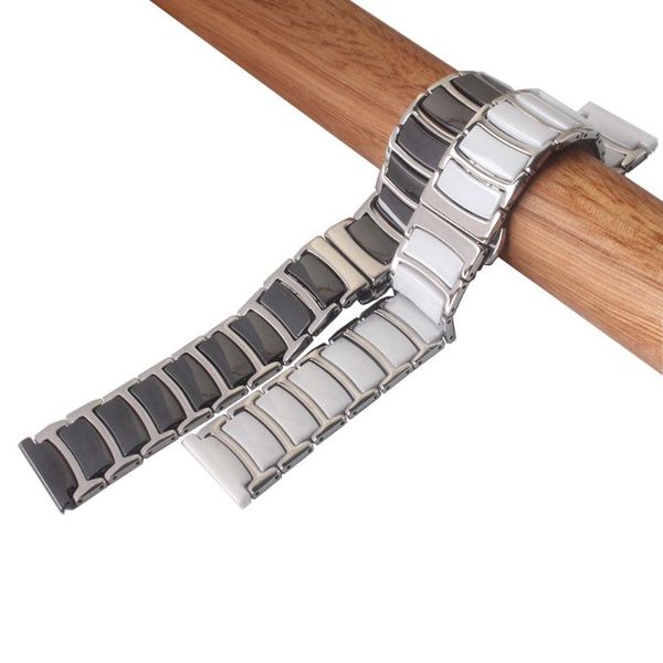 watch bands fashion ceramic bracelet with stainless steel thin watchband 20mm 22mm strap women man wristwatches band butterfly buckles, Black;brown
watch bands fashion ceramic bracelet with stainless steel thin watchband 20mm 22mm strap women man wristwatches band butterfly buckles, Black;brown