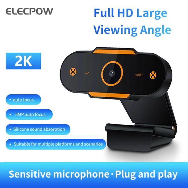 webcams elecpow webcam auto focus 2k full hd mini web camera with microphone usb plug computer video calling for lapdeskmeeting
webcams elecpow webcam auto focus 2k full hd mini web camera with microphone usb plug computer video calling for lapdeskmeeting