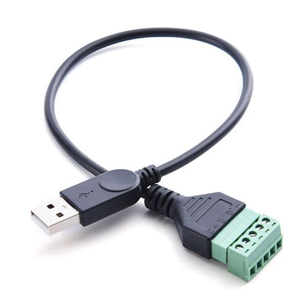 audio cables & connectors micro 5 pin 2.0 usb a male to screw with shield solderless terminal plug adapter connector cable lead about 30cm/1
audio cables & connectors micro 5 pin 2.0 usb a male to screw with shield solderless terminal plug adapter connector cable lead about 30cm/1