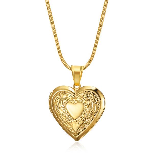 pendant necklaces heart shaped friend po picture frame locket necklace gold color romantic jewelry couple valentine's day gift, Silver
pendant necklaces heart shaped friend po picture frame locket necklace gold color romantic jewelry couple valentine's day gift, Silver