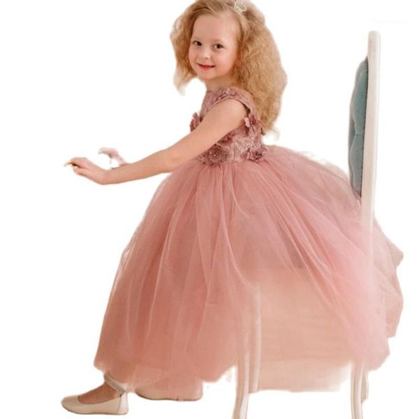 girl's dresses gardenwed 3d flowers flower girl 2021 blush pink wedding party dress luxury cute birthday1, Red;yellow
girl's dresses gardenwed 3d flowers flower girl 2021 blush pink wedding party dress luxury cute birthday1, Red;yellow