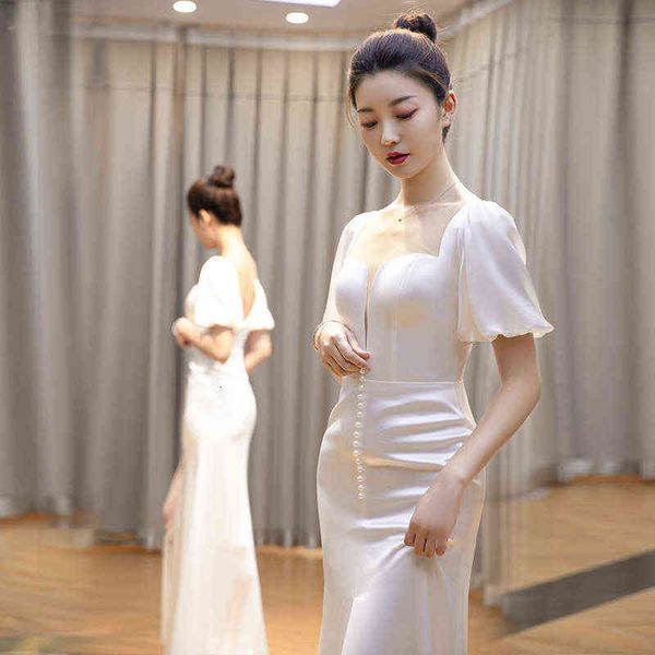 luxury street style dresses bridal satin light wedding mori seri tail dream 2021 simple welcome yarn french fishtail temperament, Black;pink
luxury street style dresses bridal satin light wedding mori seri tail dream 2021 simple welcome yarn french fishtail temperament, Black;pink