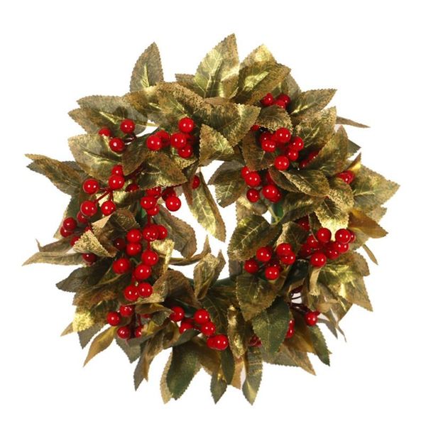 decorative flowers & wreaths artificial gold leaf red fruit string wreath wall hanging plastic ring door thanksgiving decoration
decorative flowers & wreaths artificial gold leaf red fruit string wreath wall hanging plastic ring door thanksgiving decoration