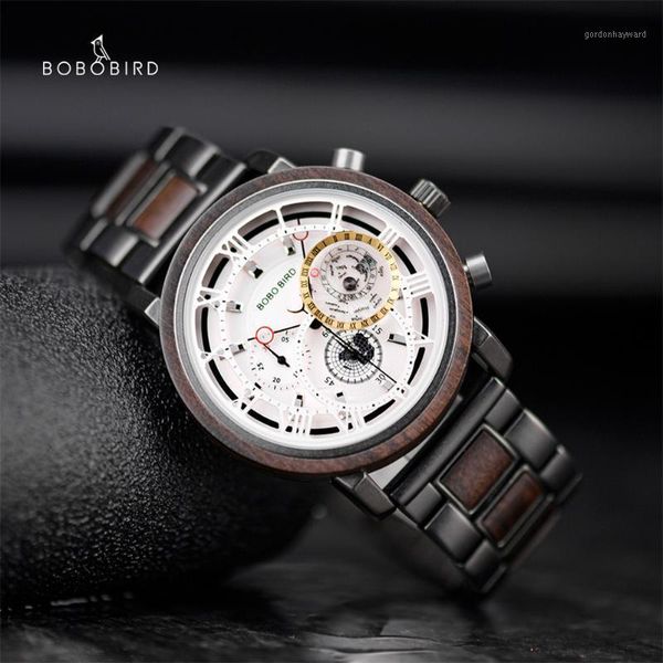 men watch wood automatic mechanical multifunctional luxury wristwatch chronograph valentine's day gift wristwatches, Slivery;brown
men watch wood automatic mechanical multifunctional luxury wristwatch chronograph valentine's day gift wristwatches, Slivery;brown