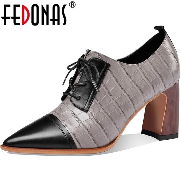 dress shoes fedonas pointed toe for women mixed colors genuine leather high heels pumps cross tied working office lady woman, Black
dress shoes fedonas pointed toe for women mixed colors genuine leather high heels pumps cross tied working office lady woman, Black