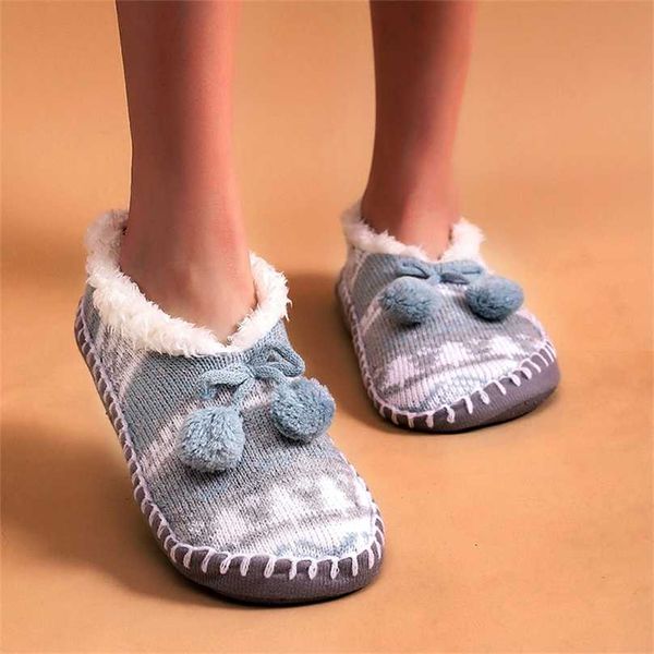 osefu knitting bow pom slipper house winter warm plush lovely slippers for home non-slip indoor shoes 211023, Black
osefu knitting bow pom slipper house winter warm plush lovely slippers for home non-slip indoor shoes 211023, Black