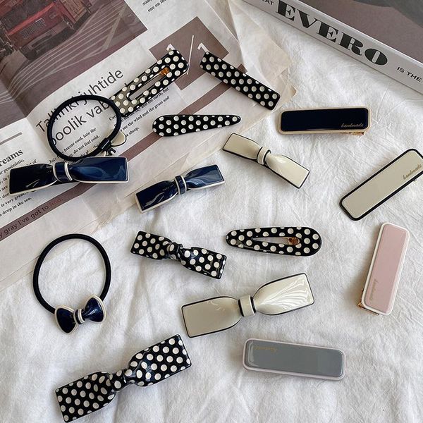 women girls elegant retro polka dot geometry ornament hair clips lady lovely hairpins female fashion accessories
women girls elegant retro polka dot geometry ornament hair clips lady lovely hairpins female fashion accessories