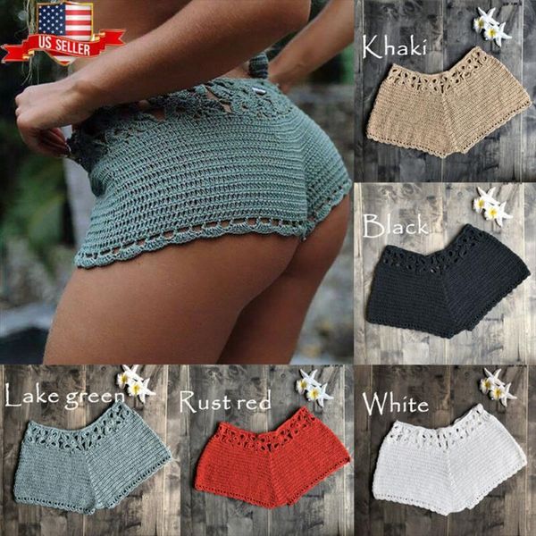 summer mini knit casual holiday womens short quick dry pants trousers high waist ladys women, White;black
summer mini knit casual holiday womens short quick dry pants trousers high waist ladys women, White;black