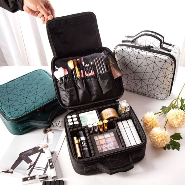 bathroom storage & organization portable leathery double layer makeup organizer travel waterproof cosmetic box with handle nail polish lipst
bathroom storage & organization portable leathery double layer makeup organizer travel waterproof cosmetic box with handle nail polish lipst