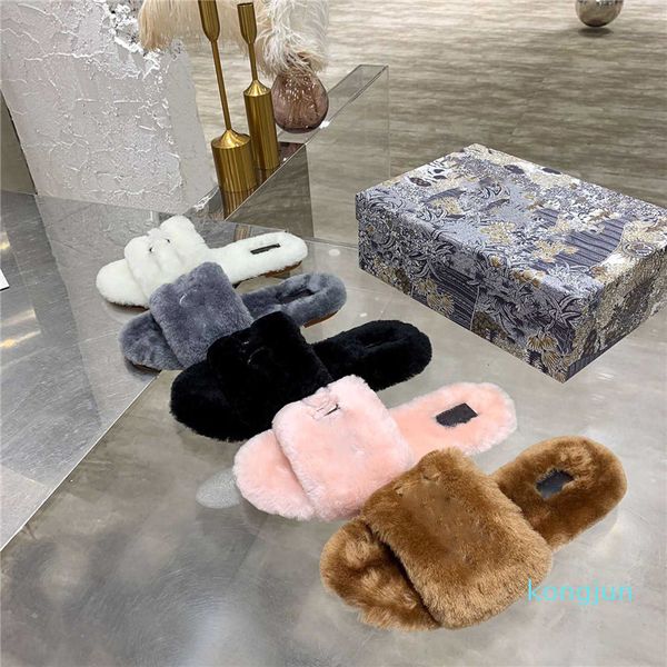designer- women wool slippers brown sandals winter fur fluffy letters slides embroidered printed sandal non-slip rubber slipper, Black
designer- women wool slippers brown sandals winter fur fluffy letters slides embroidered printed sandal non-slip rubber slipper, Black