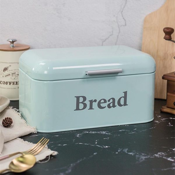 storage bottles & jars blue vintage style non-toxic metal bread bin with lid kitchen counter food box container for loaf cookies cake biscui
storage bottles & jars blue vintage style non-toxic metal bread bin with lid kitchen counter food box container for loaf cookies cake biscui