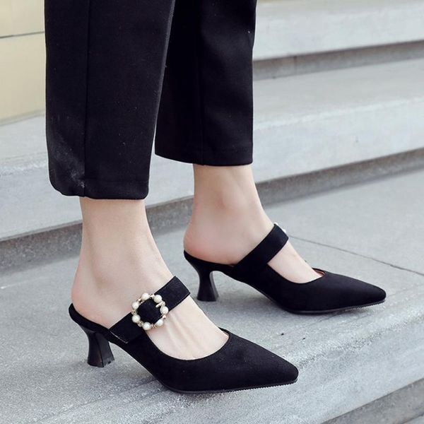dress shoes woman 2021 high heels summer sandals slipper pointed office party wedding pumps ladies super small & big size 28-46 19-19, Black
dress shoes woman 2021 high heels summer sandals slipper pointed office party wedding pumps ladies super small & big size 28-46 19-19, Black
