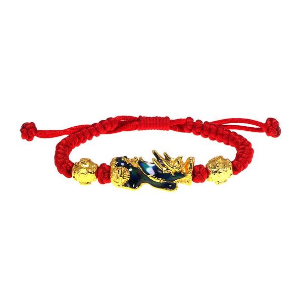 hand braided lucky red rope bracelets with color changed gold brave troops pixiu charm wealth bracelet for women men, Golden;silver
hand braided lucky red rope bracelets with color changed gold brave troops pixiu charm wealth bracelet for women men, Golden;silver
