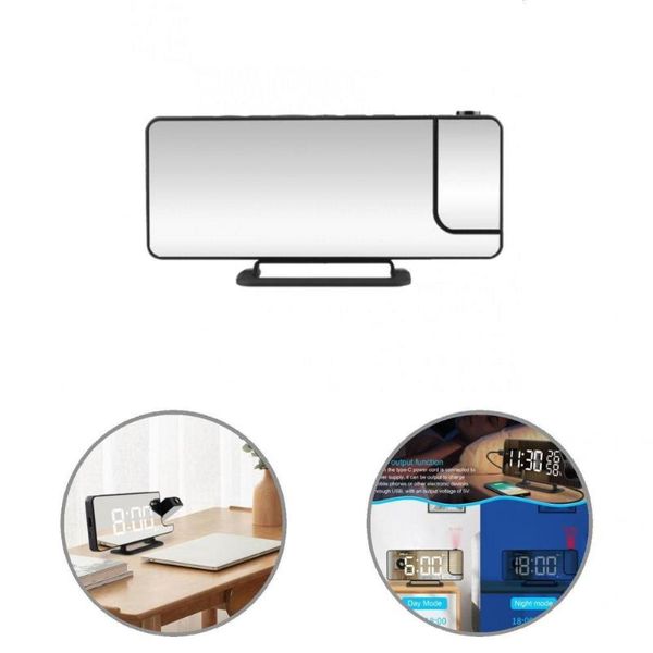 other clocks & accessories alarm clock shockproof durable projection digital mirror time projector for home
other clocks & accessories alarm clock shockproof durable projection digital mirror time projector for home