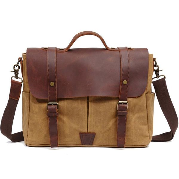 man bag men's canvas leather briefcase business handbag messenger lapshoulder backpack
man bag men's canvas leather briefcase business handbag messenger lapshoulder backpack