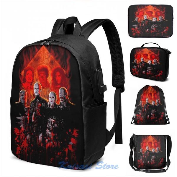 backpack funny graphic print hellraiser cenobites usb charge men school bags women cosmetic bag travel laptop
backpack funny graphic print hellraiser cenobites usb charge men school bags women cosmetic bag travel laptop