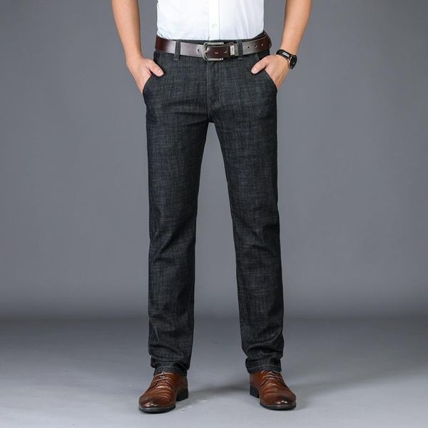 Men's Jeans Spring/summer Thin Business Casual Stretch Pants For Men Slim Straight Leg Young SENY, Blue
Men's Jeans Spring/summer Thin Business Casual Stretch Pants For Men Slim Straight Leg Young SENY, Blue