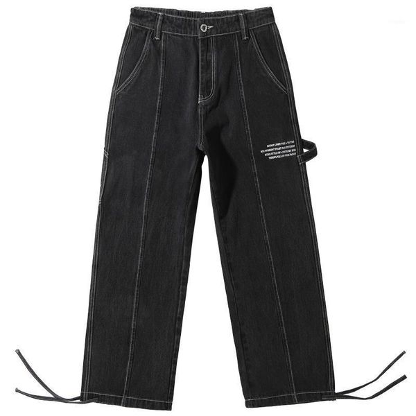 men's jeans 2021 european and american trend hong kong style retro old daddy pants loose mopping straight wide-leg denim trousers, Blue
men's jeans 2021 european and american trend hong kong style retro old daddy pants loose mopping straight wide-leg denim trousers, Blue