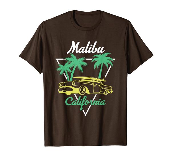 retro malibu beach california surfer vacation souvenir gift t-shirt, White;black
retro malibu beach california surfer vacation souvenir gift t-shirt, White;black
