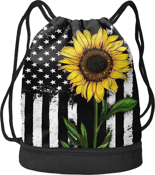 backpack drawstring bag sunflower with distressed american flag beam sackpack shoe compartment soccer basketball cinch
backpack drawstring bag sunflower with distressed american flag beam sackpack shoe compartment soccer basketball cinch