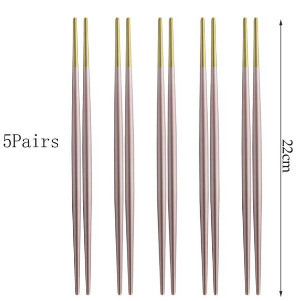 chopsticks luxury 5 pairs pink gold japanese korean chinese stainless steel sushi restaurant home el chopstick drop
chopsticks luxury 5 pairs pink gold japanese korean chinese stainless steel sushi restaurant home el chopstick drop