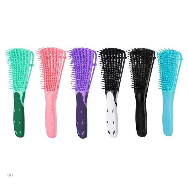 hair brushes j78d professional 8 rows detangling brush comb for curly wavy wet dry thick long knotted tool salon home use, Silver
hair brushes j78d professional 8 rows detangling brush comb for curly wavy wet dry thick long knotted tool salon home use, Silver