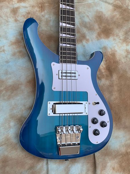 electric bass guitar, 4003, blue burst 
electric bass guitar, 4003, blue burst
