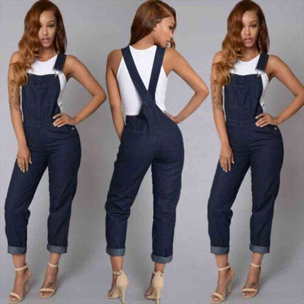 women fashion casual suspender jeans solid color backless wide strap buttons overalls fitting wild daily wear sling trousers, Blue
women fashion casual suspender jeans solid color backless wide strap buttons overalls fitting wild daily wear sling trousers, Blue