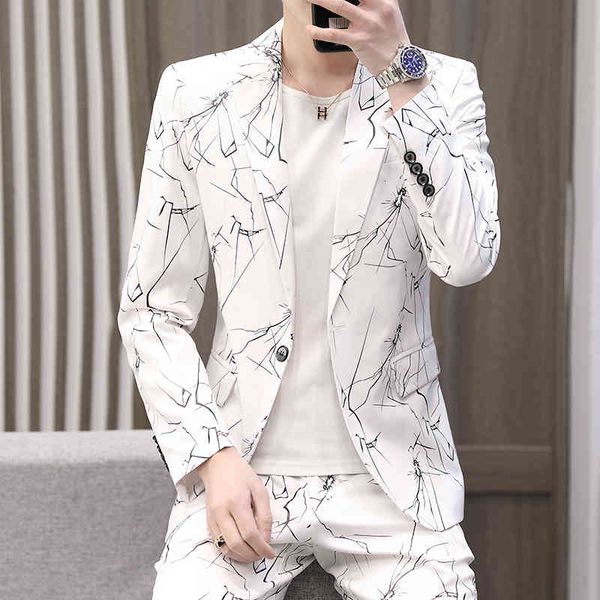 men's suits & blazers (jacket + pants) men, white floral suits, for party, wedding, groom, groomsmen of sleep, two pieces, male attire, White;black
men's suits & blazers (jacket + pants) men, white floral suits, for party, wedding, groom, groomsmen of sleep, two pieces, male attire, White;black