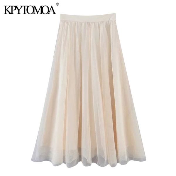 women chic fashion with lining mesh midi skirt high waist side zipper female skirts mujer 210420, Black
women chic fashion with lining mesh midi skirt high waist side zipper female skirts mujer 210420, Black