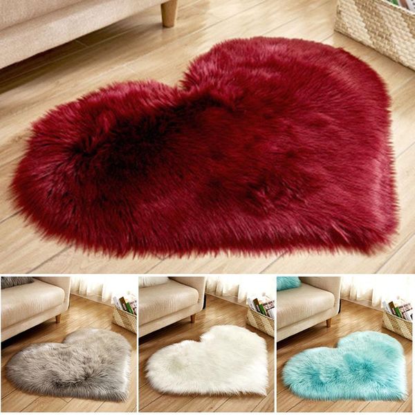 spot heart shaped rugs artificial wool soft area mat non slip for bedroom shaggy carpet mats hogard cushion/decorative pillow
spot heart shaped rugs artificial wool soft area mat non slip for bedroom shaggy carpet mats hogard cushion/decorative pillow