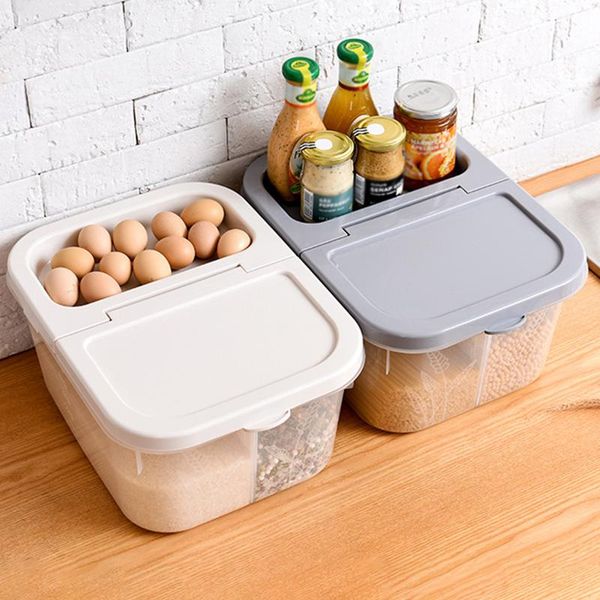 storage bottles & jars kitchen rice bucket transparent containers plastic airtight moistureproof cereal box
storage bottles & jars kitchen rice bucket transparent containers plastic airtight moistureproof cereal box