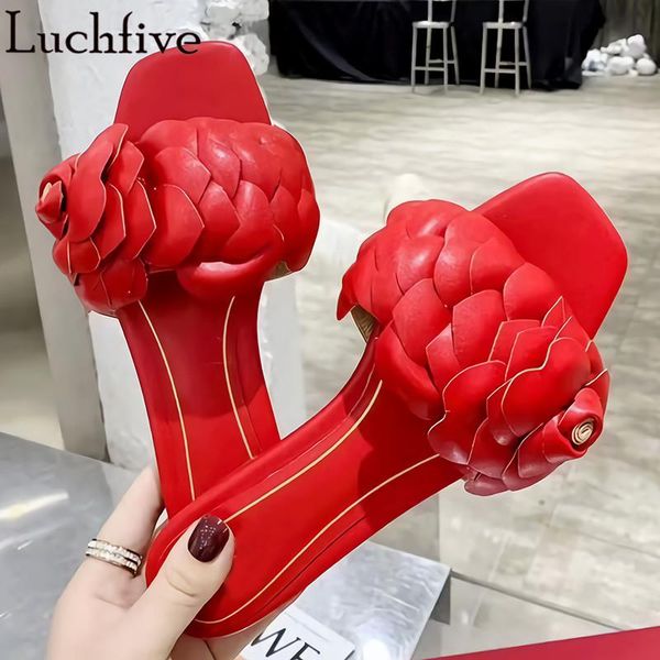 flora summer slippers open toe flat shoes women runway ladies slides red apricot zapatos de mujer, Black
flora summer slippers open toe flat shoes women runway ladies slides red apricot zapatos de mujer, Black