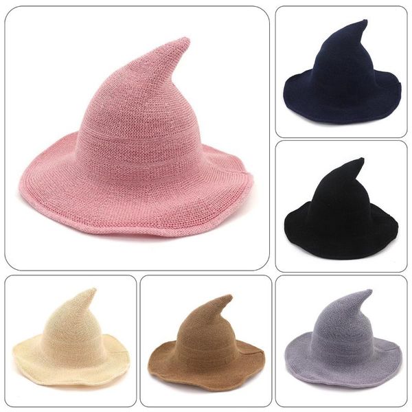 party hats for vintage modern witch hat made from quality cotton yarn halloween cap
party hats for vintage modern witch hat made from quality cotton yarn halloween cap