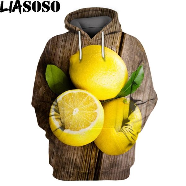 men's hoodies & sweatshirts liasoso lemon fruit 3d print hooded sweater women men sweatshirt long sleeve health delicious yellow food p, Black
men's hoodies & sweatshirts liasoso lemon fruit 3d print hooded sweater women men sweatshirt long sleeve health delicious yellow food p, Black