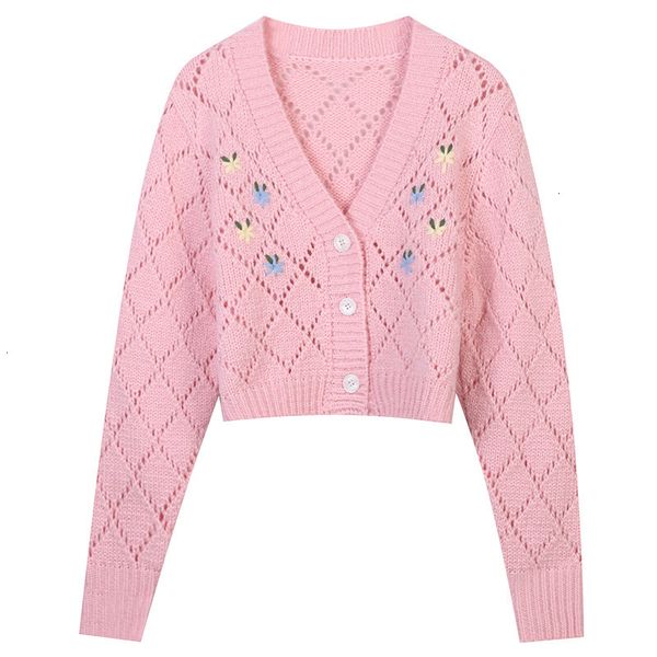 women's jackets v-neck cardigan clothing embroidered short sweater single breasted ladies knit hollow q36p, Black;brown
women's jackets v-neck cardigan clothing embroidered short sweater single breasted ladies knit hollow q36p, Black;brown