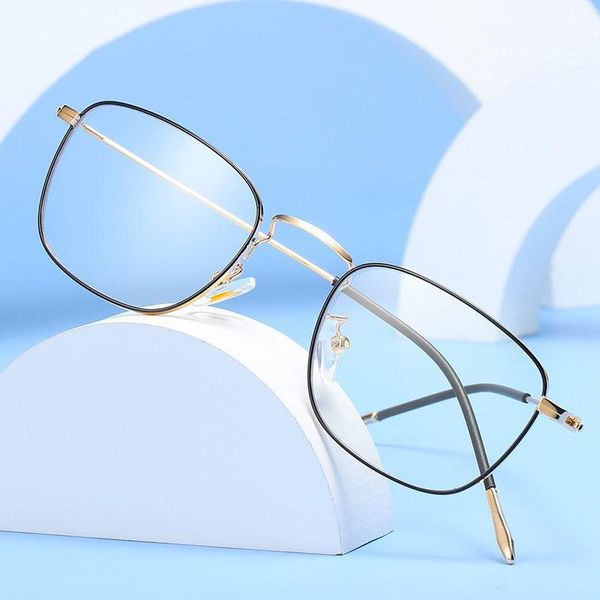 fashion sunglasses frames ultralight retro rectangle eyewear metal frame glasses for men and women anti-blue ray full rim myopia spectacles, Black
fashion sunglasses frames ultralight retro rectangle eyewear metal frame glasses for men and women anti-blue ray full rim myopia spectacles, Black