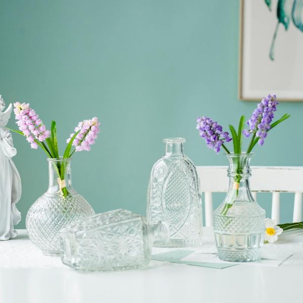 nordic transparent glass vase modern home decoration accessories living room bedroom counterwedding vases
nordic transparent glass vase modern home decoration accessories living room bedroom counterwedding vases