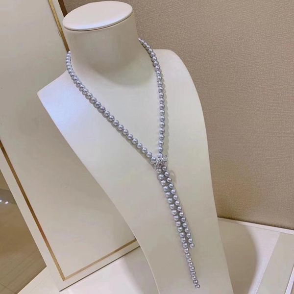 necklaces d902 pearl necklace jewelry almost round 8-9mm fresh water gray pearls for women fine presents, Silver
necklaces d902 pearl necklace jewelry almost round 8-9mm fresh water gray pearls for women fine presents, Silver