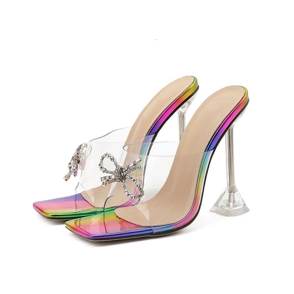 sandals women slippers 2021 transparent high heels square toe fashion bowtie wedding party shoes for lady size 41, Black
sandals women slippers 2021 transparent high heels square toe fashion bowtie wedding party shoes for lady size 41, Black