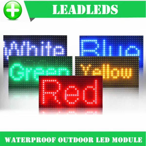 32*16cm waterproof p10 outdoor red green yellow blue led module for single color message display
32*16cm waterproof p10 outdoor red green yellow blue led module for single color message display