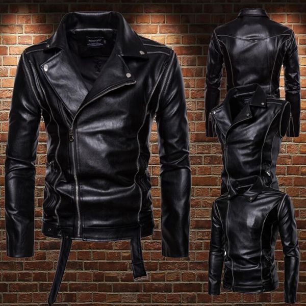 men's fur & faux short motorcycle leather jacket men mens jackets punk lapel detachable sleeve pu coats biker black multiple zipper
men's fur & faux short motorcycle leather jacket men mens jackets punk lapel detachable sleeve pu coats biker black multiple zipper