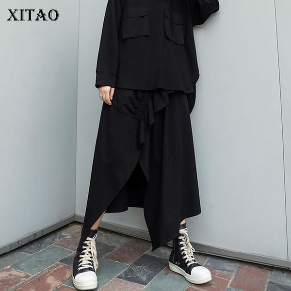 skirts xitao wild irregular womens black plus size harajuku skirt fashion streetwear women clothes personality xj3447
skirts xitao wild irregular womens black plus size harajuku skirt fashion streetwear women clothes personality xj3447