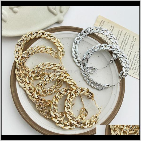 hoop & hie jewelry drop delivery 2021 summer style metal creative retro personality exaggerated thick chain earrings woman hq46d, Golden;silver
hoop & hie jewelry drop delivery 2021 summer style metal creative retro personality exaggerated thick chain earrings woman hq46d, Golden;silver