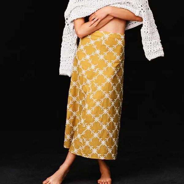 summer casual za floral womens skirt embroidery zipper yellow elegant fashion sweet street botton clothing, Black
summer casual za floral womens skirt embroidery zipper yellow elegant fashion sweet street botton clothing, Black