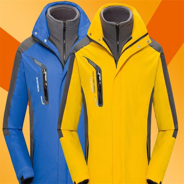 outdoor jackets three in one removable windproof autumn and winter overalls with fleece coat blue01 red yellow orange, Blue;black
outdoor jackets three in one removable windproof autumn and winter overalls with fleece coat blue01 red yellow orange, Blue;black
