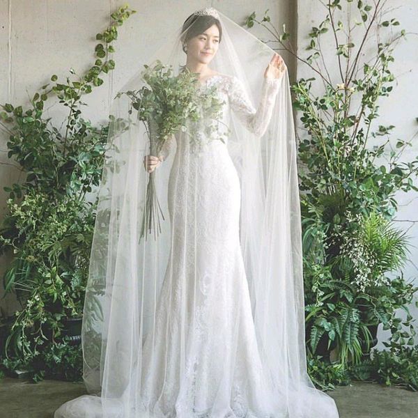 bridal veils white wedding accessories veil 1.6m width 1 layer lace without comb, Black
bridal veils white wedding accessories veil 1.6m width 1 layer lace without comb, Black