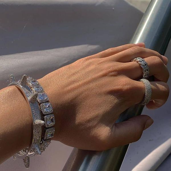 charm bracelets bangles rivet cone cuff twist thorns cubic zirconia bling hip hop jewelry, Golden;silver
charm bracelets bangles rivet cone cuff twist thorns cubic zirconia bling hip hop jewelry, Golden;silver
